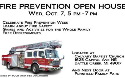 Fire Prevention Open House on October 7