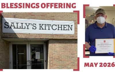 Blessings Offering for Sally’s Kitchen