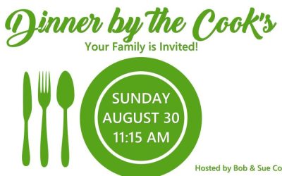Invitation to “Dinner by the Cook’s”